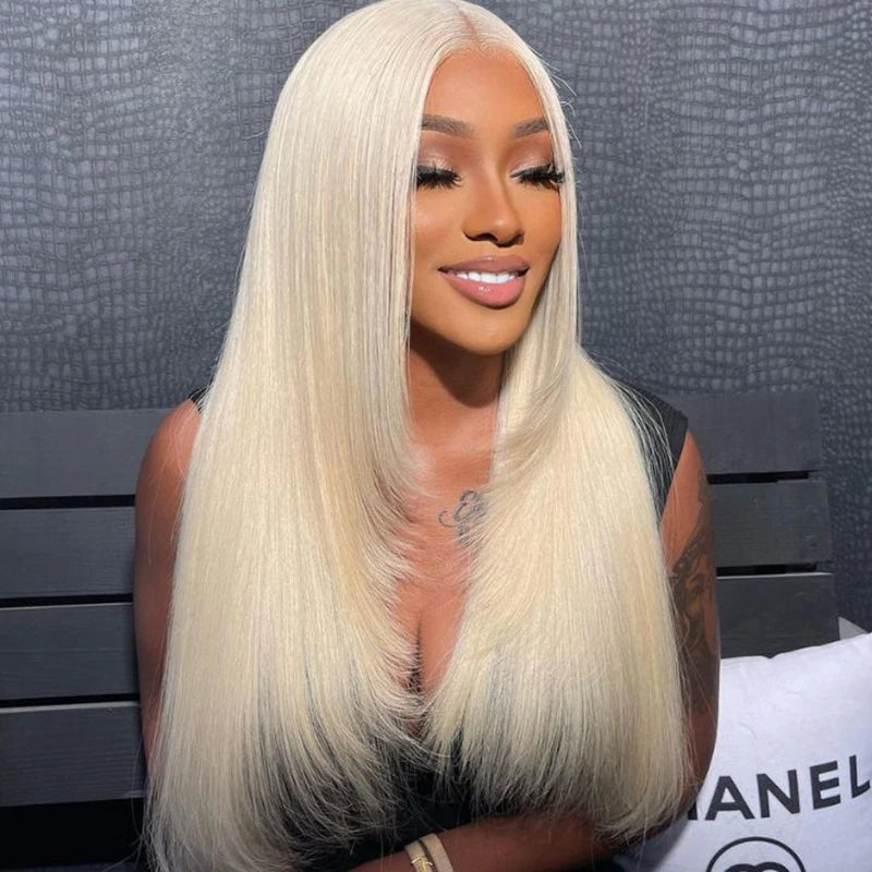Blonde 13x4 Straight/Glueless Synthetic Lace Front Wig