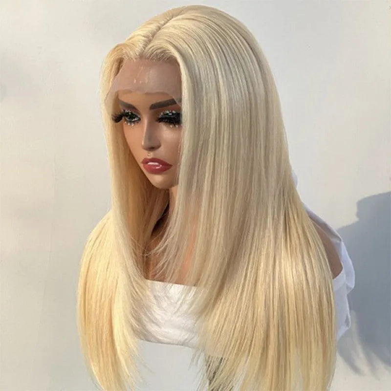 Blonde 13x4 Straight/Glueless Synthetic Lace Front Wig